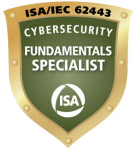 ISA/IEC 62443 badge